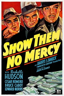 Show Them No Mercy! Wooden Framed Poster