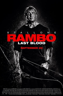 Rambo: Last Blood calendar