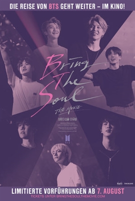 Bring The Soul: The Movie calendar