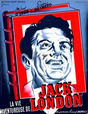 Jack London Metal Framed Poster