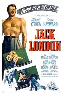 Jack London Metal Framed Poster
