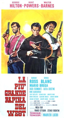 Più grande rapina del west, La Poster with Hanger