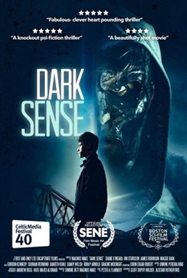 Dark Sense Wooden Framed Poster