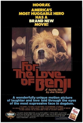 For the Love of Benji Wooden Framed Poster