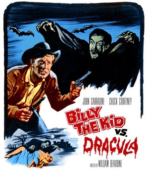 Billy the Kid versus Dracula kids t-shirt
