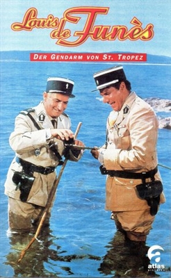 Le gendarme de St. Tropez Wood Print