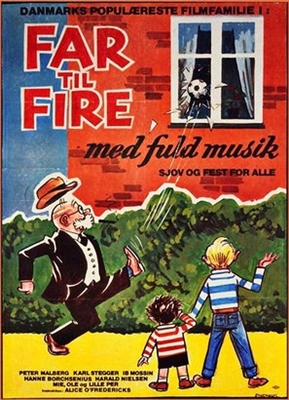 Far til fire med fuld musik Poster with Hanger