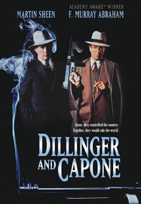 Dillinger and Capone Poster with Hanger