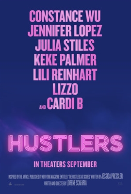 Hustlers Poster with Hanger