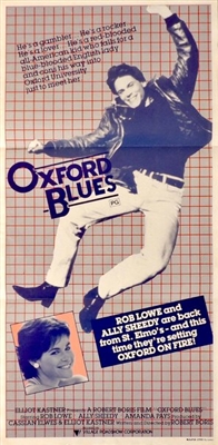 Oxford Blues Poster with Hanger