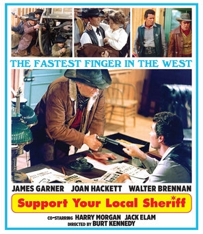 Support Your Local Sheriff! Metal Framed Poster