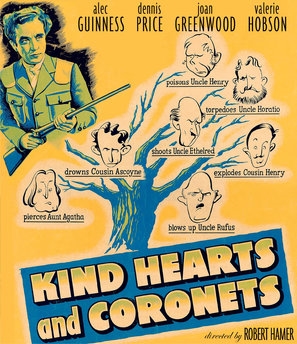 Kind Hearts and Coronets Canvas Poster