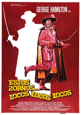 Zorro, the Gay Blade Wood Print