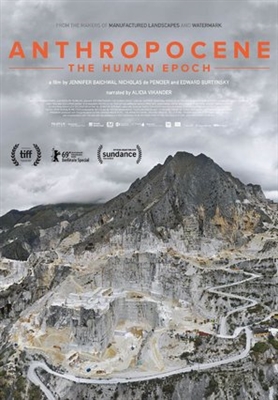 Anthropocene Wooden Framed Poster