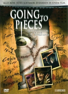 Going to Pieces: The Rise and Fall of the Slasher Film Poster with Hanger