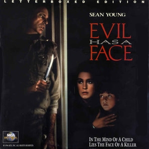 Evil Has a Face Metal Framed Poster