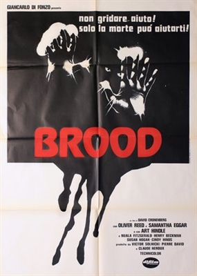 The Brood Wooden Framed Poster