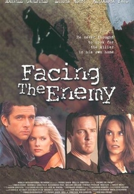 Facing the Enemy Wooden Framed Poster