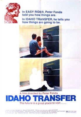 Idaho Transfer Wooden Framed Poster