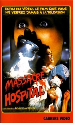Hospital Massacre Wooden Framed Poster