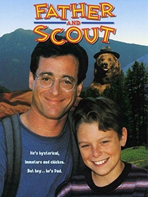 Father and Scout Wood Print
