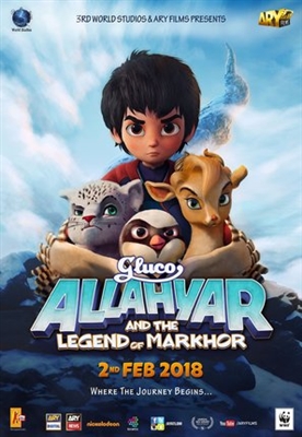 Allahyar and the Legend of Markhor Wooden Framed Poster