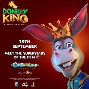 The Donkey King Stickers 1642660