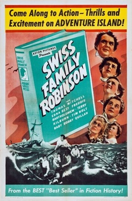 Swiss Family Robinson Metal Framed Poster