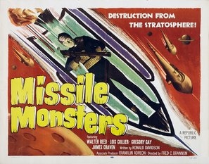 Missile Monsters Wood Print