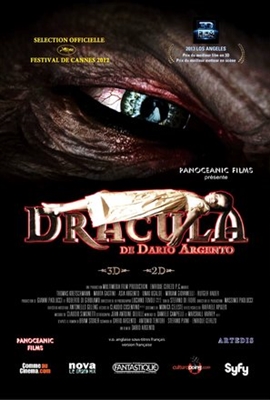 Dracula 3D Metal Framed Poster