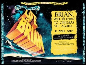 Life Of Brian Wooden Framed Poster