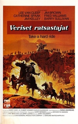 Take a Hard Ride Canvas Poster