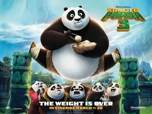 Kung Fu Panda 3 Wooden Framed Poster