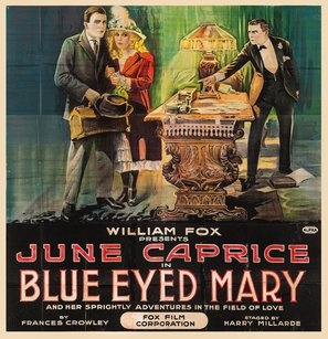 Blue-Eyed Mary  Metal Framed Poster