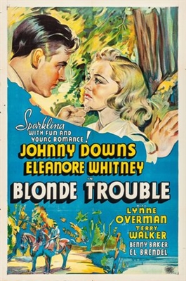 Blonde Trouble poster