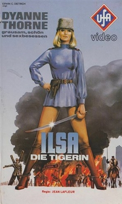 Ilsa the Tigress of Siberia  Wooden Framed Poster