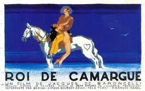 Roi de Camargue Metal Framed Poster