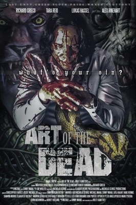Art of the Dead Wooden Framed Poster