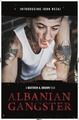 Albanian Gangster Poster with Hanger