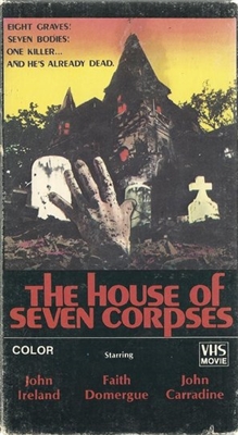 The House of Seven Corpses Metal Framed Poster