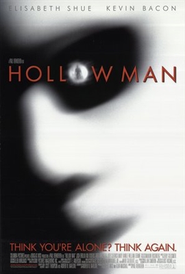 Hollow Man Wooden Framed Poster