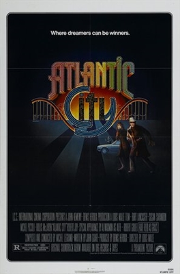 Atlantic City Poster with Hanger