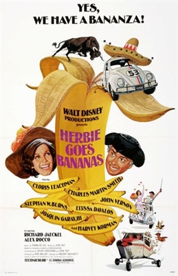 Herbie Goes Bananas  pillow