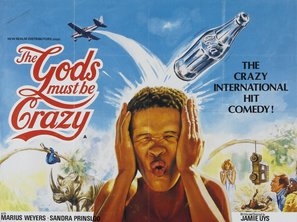 The Gods Must Be Crazy Wooden Framed Poster