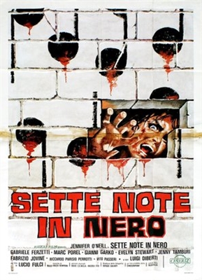 Sette note in nero Poster with Hanger