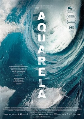Aquarela Poster with Hanger
