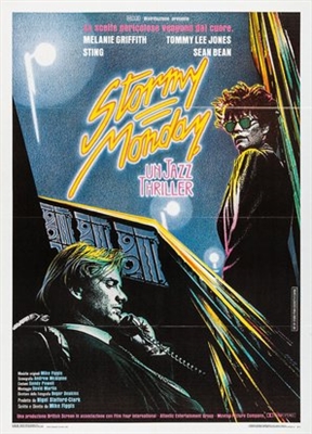 Stormy Monday Poster with Hanger