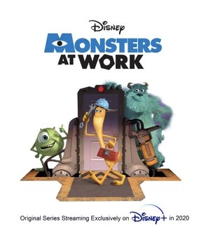 Monsters at Work Canvas Poster