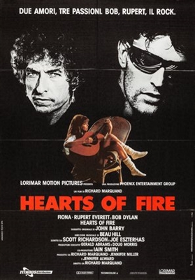 Hearts of Fire Canvas Poster