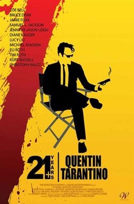 21 Years: Quentin Tarantino Wood Print